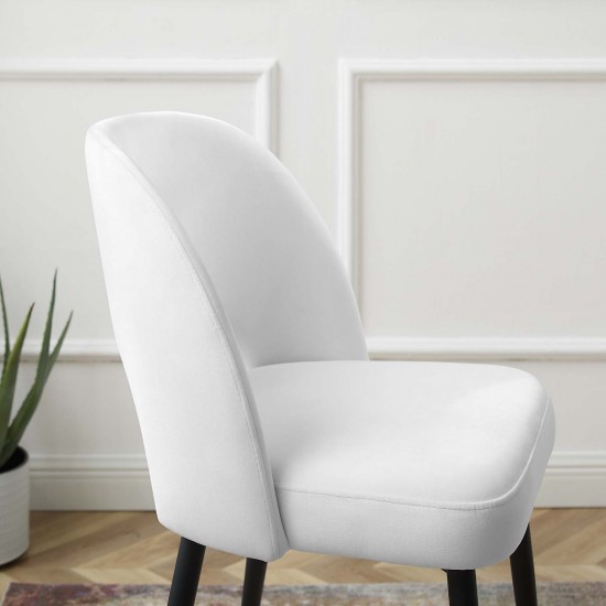 Rouse Performance Velvet Counter Stool