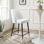 Rouse Performance Velvet Counter Stool