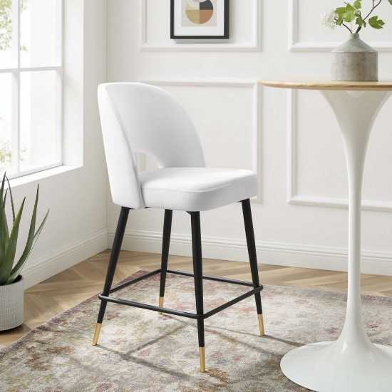 Rouse Performance Velvet Counter Stool