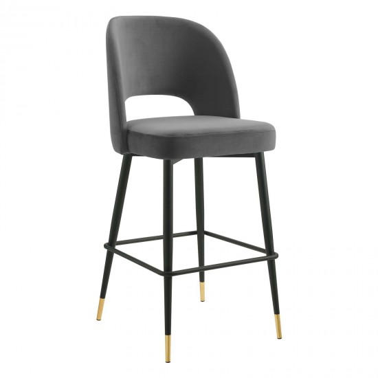 Rouse Performance Velvet Bar Stool
