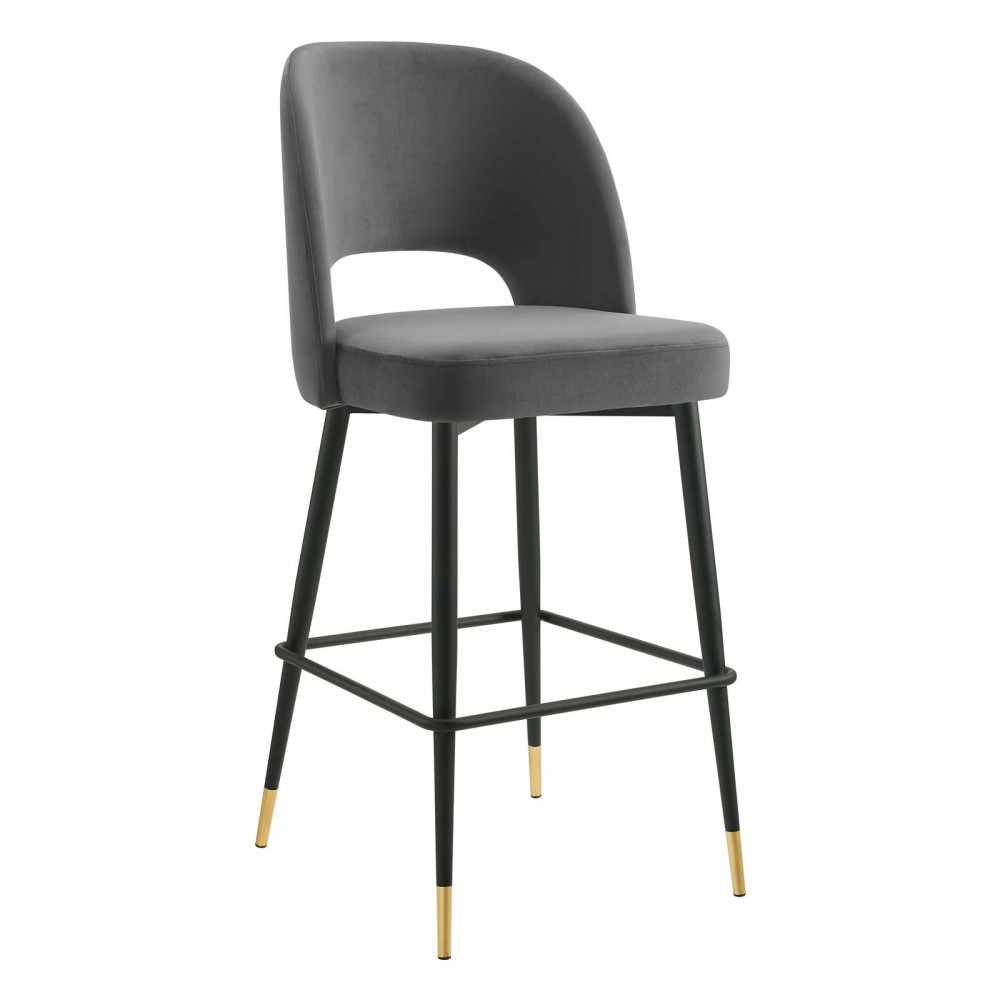 Rouse Performance Velvet Bar Stool Rouse Performance Velvet Bar Stool