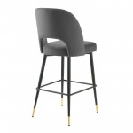 Rouse Performance Velvet Bar Stool