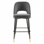 Rouse Performance Velvet Bar Stool
