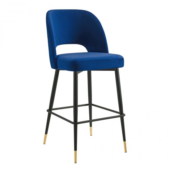 Rouse Performance Velvet Bar Stool