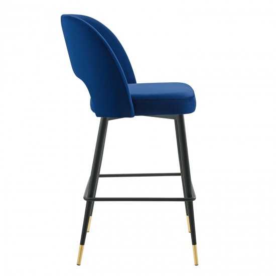 Rouse Performance Velvet Bar Stool