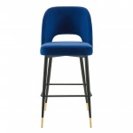 Rouse Performance Velvet Bar Stool