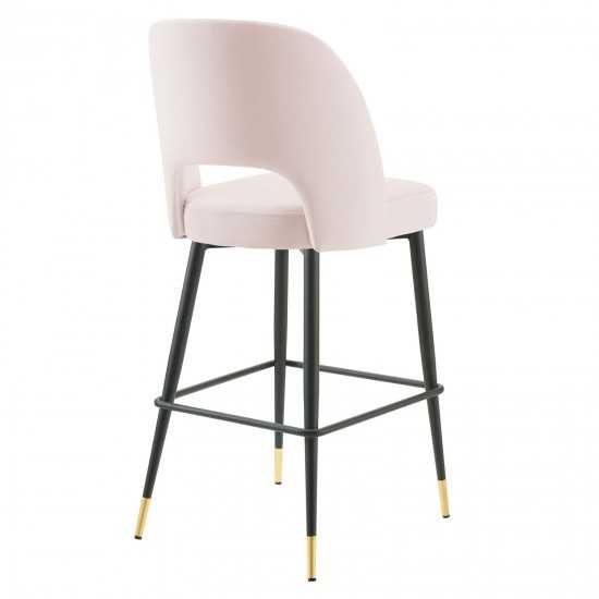 Rouse Performance Velvet Bar Stool