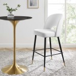 Rouse Performance Velvet Bar Stool