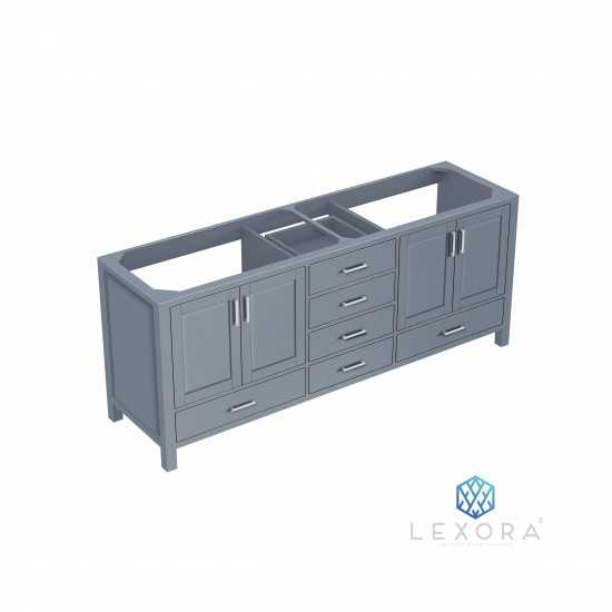 Jacques 80" Dark Grey Vanity Cabinet Only