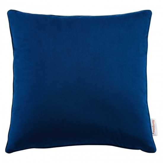 Enhance 18" Performance Velvet Throw Pillow