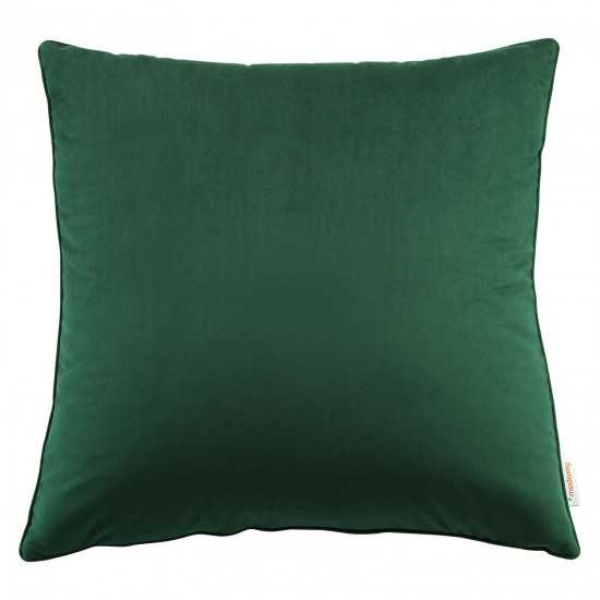 Enhance 24" Performance Velvet Throw Pillow