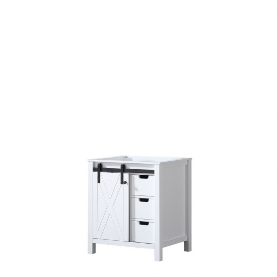 Marsyas 30" White Vanity Cabinet Only