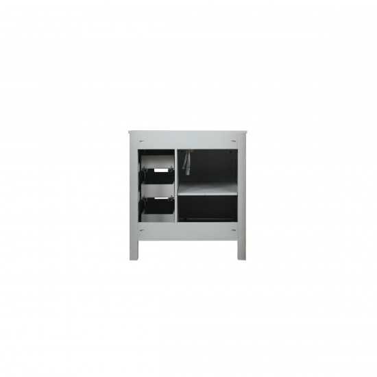 Marsyas 30" Ash Grey Vanity Cabinet Only