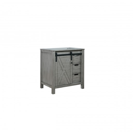 Marsyas 30" Ash Grey Vanity Cabinet Only