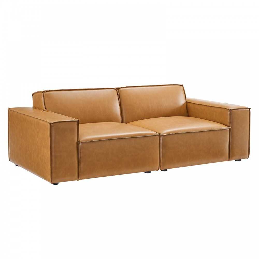 Restore Vegan Leather Loveseat Restore Vegan Leather Loveseat