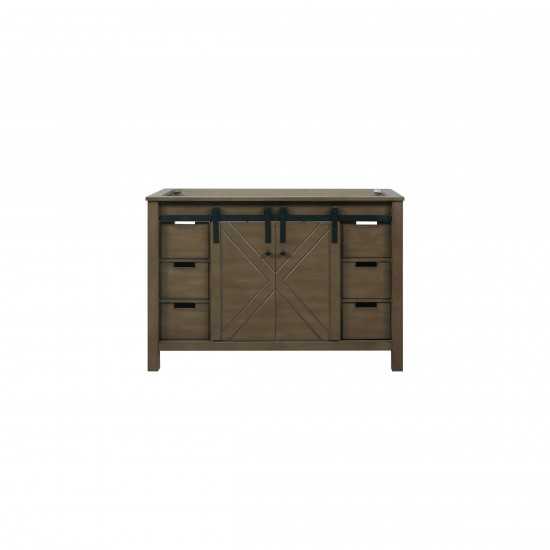 Marsyas 48" Rustic Brown Vanity Cabinet Only