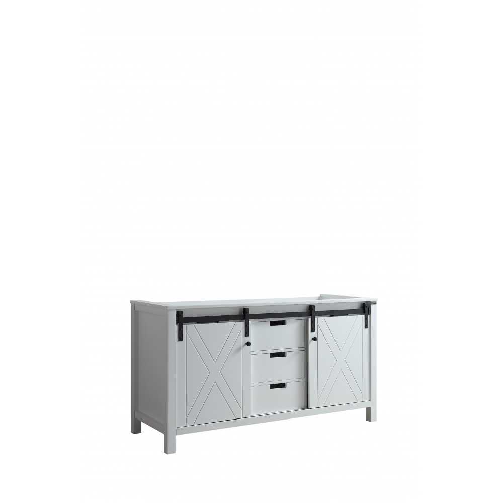 Marsyas 60" White Vanity Cabinet Only