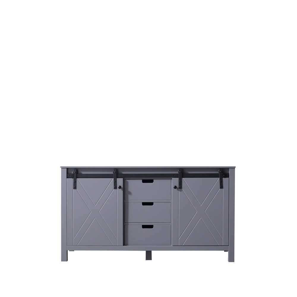 Marsyas 60" Dark Grey Vanity Cabinet Only
