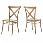 Gear Metal Dining Chairs - Set of 2