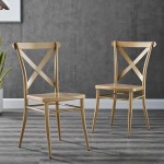 Gear Metal Dining Chairs - Set of 2