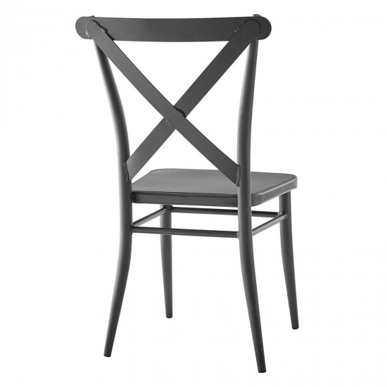 Gear Metal Dining Chairs - Set of 2