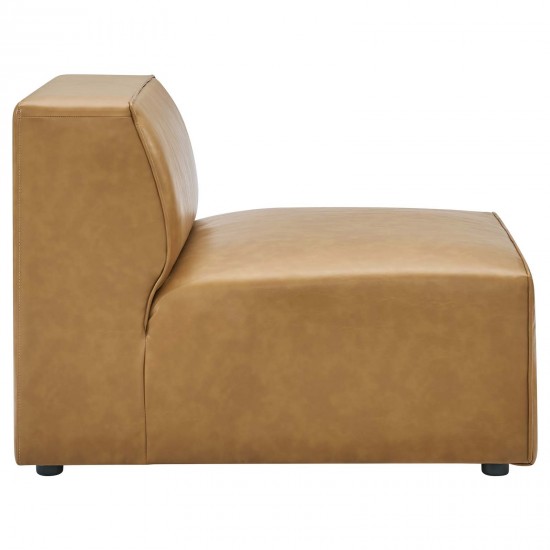 Mingle Vegan Leather Sofa and Armchair Set