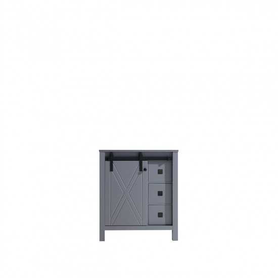 Marsyas Veluti 30" Dark Grey Vanity Cabinet Only