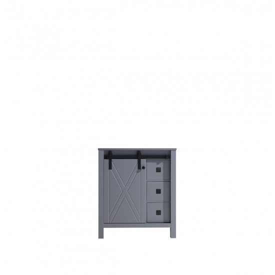 Marsyas Veluti 30" Dark Grey Vanity Cabinet Only