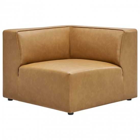 Mingle Vegan Leather 7-Piece Sectional Sofa