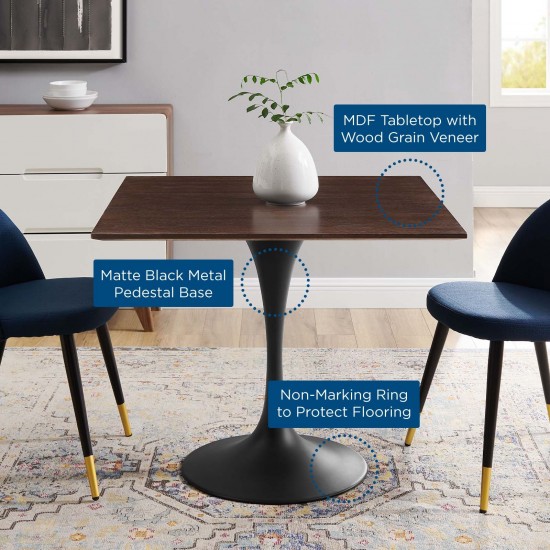 Lippa 36" Wood Square Dining Table