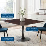 Lippa 47" Wood Square Dining Table