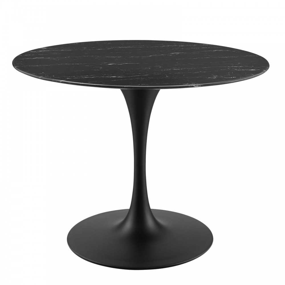 Lippa 40" Artificial Marble Dining Table Lippa 40" Artificial Marble Dining Table
