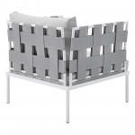 Harmony 7-Piece Sunbrella® Outdoor Patio Aluminum Sectional Sofa Set