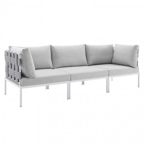 Harmony Sunbrella® Outdoor Patio Aluminum Sofa