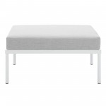 Harmony Sunbrella® Outdoor Patio Aluminum Ottoman