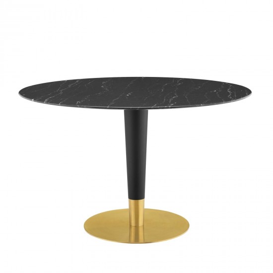 Zinque 47" Artificial Marble Dining Table