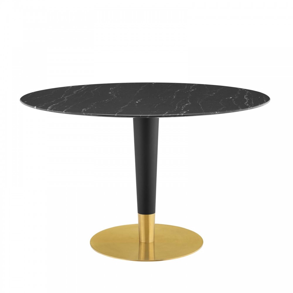 Zinque 47" Artificial Marble Dining Table Zinque 47" Artificial Marble Dining Table