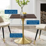 Lippa 28" Square Wood Dining Table