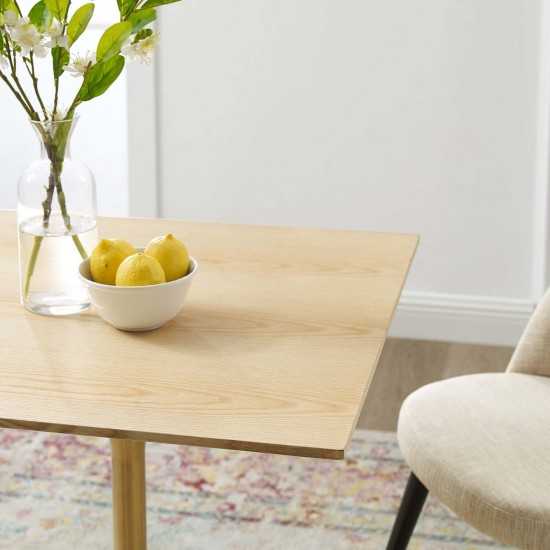 Lippa 28" Square Wood Dining Table