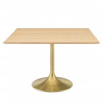 Lippa 47" Square Wood Dining Table