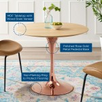 Lippa 36" Wood Dining Table