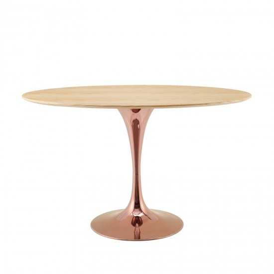 Lippa 47" Oval Wood Dining Table