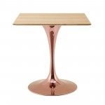 Lippa 28" Square Wood Dining Table
