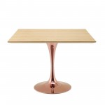 Lippa 36" Square Wood Dining Table