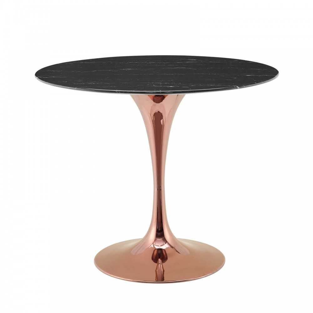 Lippa 36" Artificial Marble Dining Table Lippa 36" Artificial Marble Dining Table