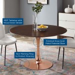 Lippa 47" Wood Dining Table
