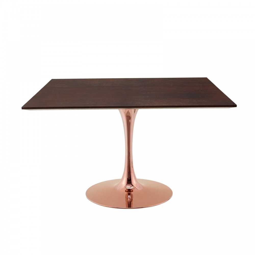 Lippa 47" Square Wood Dining Table