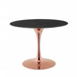 Lippa 40" Artificial Marble Dining Table