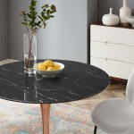 Lippa 40" Artificial Marble Dining Table