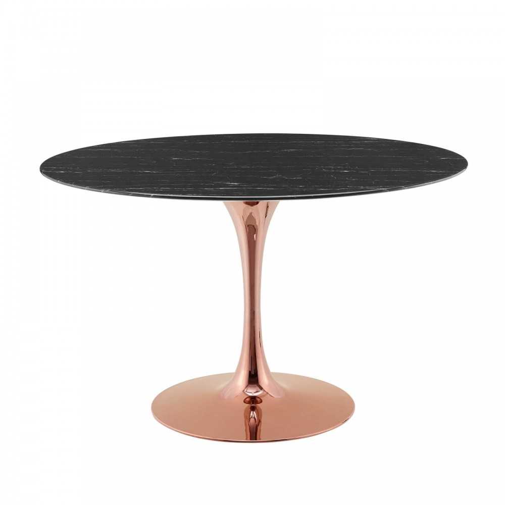 Lippa 47" Artificial Marble Dining Table